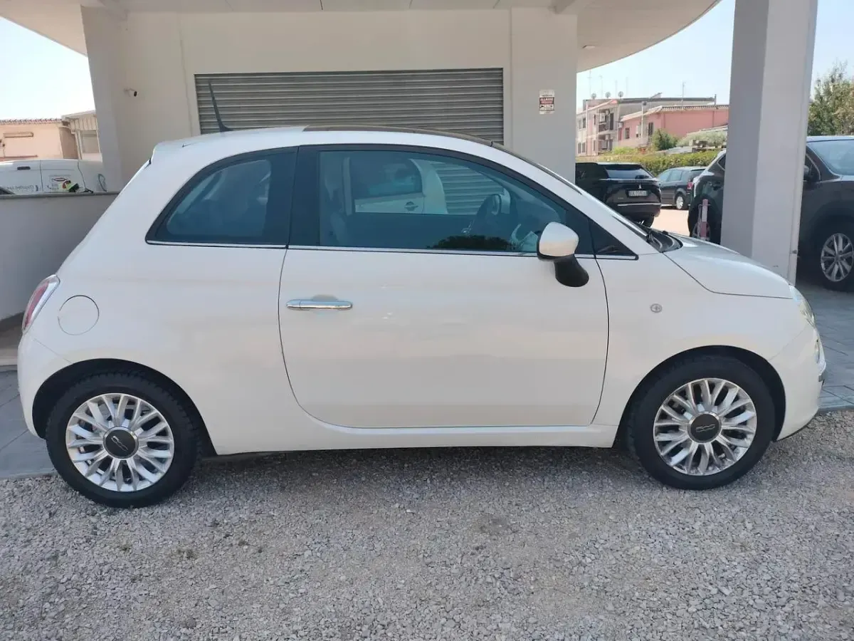 Usata Fiat 500 Lounge 95 CV (69 kW) 2015 Bianco Berlina