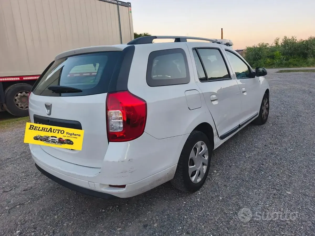 Usata Dacia Logan 90 CV (66 kW) 2015 Bianco Station wagon