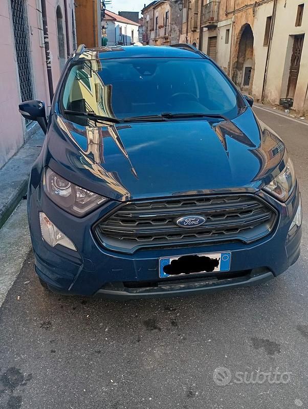 Usata Ford Ecosport 125 CV (91 kW) 2022 Blu SUV