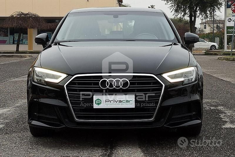Usata Audi A3 Sportback Admired 116 CV (85 kW) 2018 Nero Utilitaria