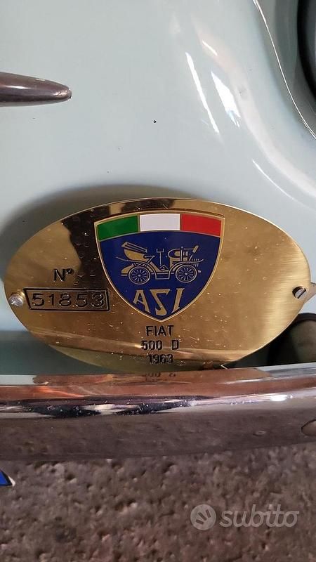 Usata Fiat 500 1960 Utilitaria