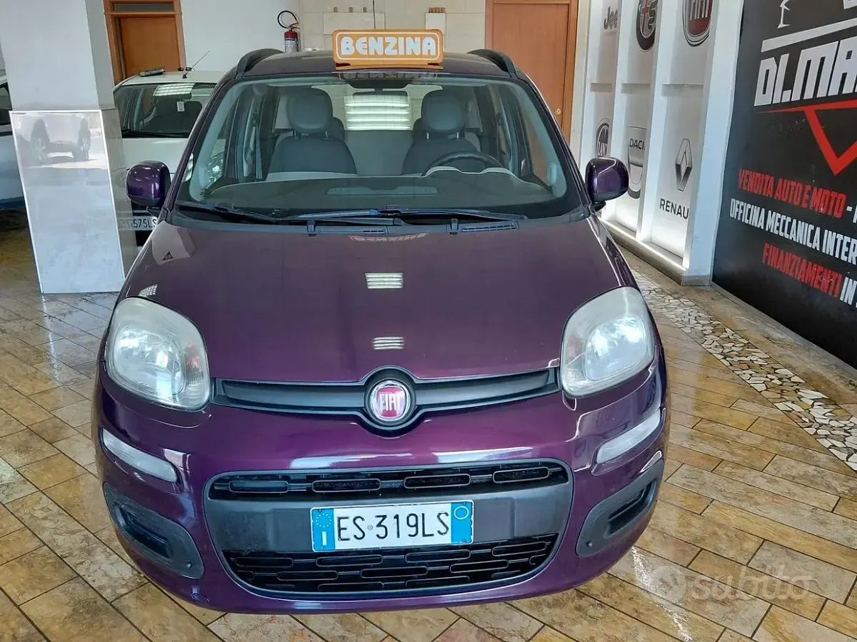 Usata Fiat Panda 69 CV (50 kW) 2013 Viola Utilitaria