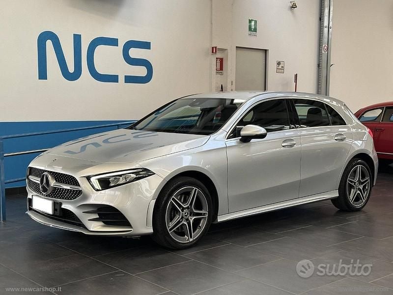 Usata Mercedes A250 Premium 160 CV (117 kW) 2022 Argento Berlina