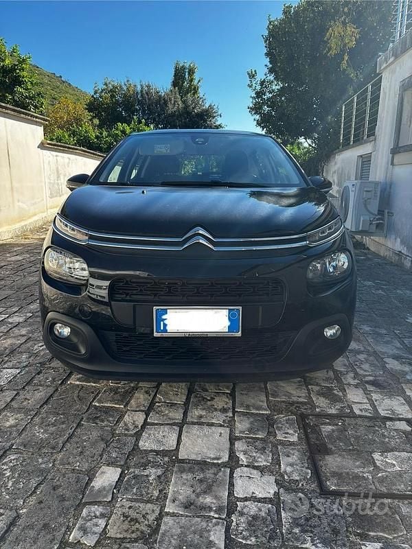 Usata Citroën C3 PureTech 83 CV (61 kW) 2018 Nero Berlina