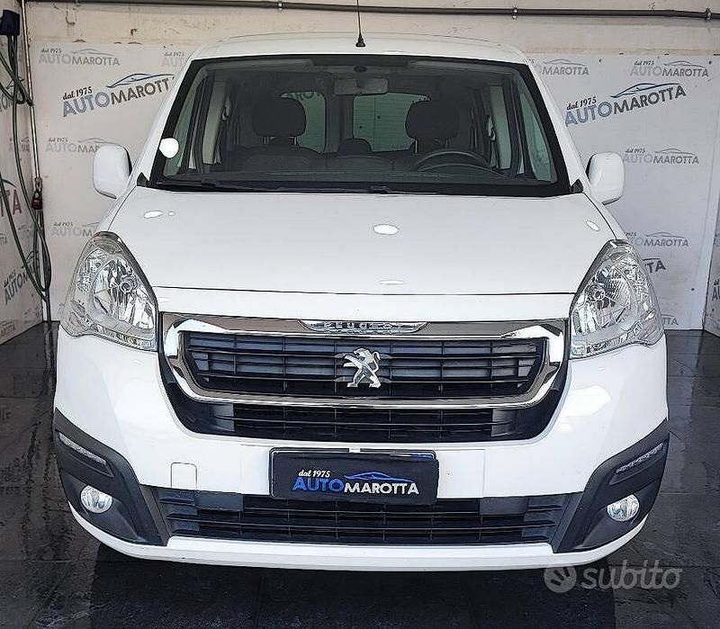 Usata Peugeot Partner Active 100 CV (73 kW) 2018 Bianco Monovolume