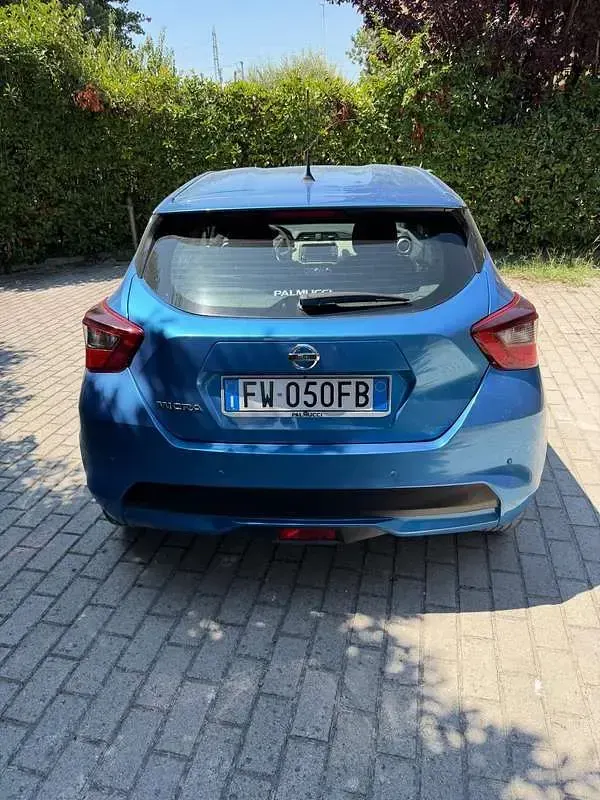 Usata Nissan Micra Acenta 71 CV (52 kW) 2017 Bluazzurro Utilitaria