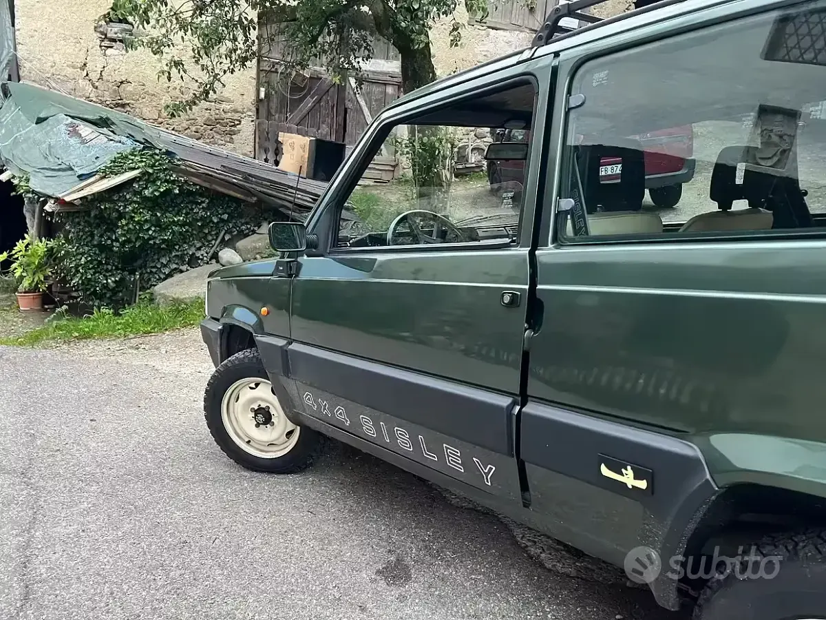Usata Fiat Panda 4x4 50 CV (36 kW) 1991 Verde Utilitaria