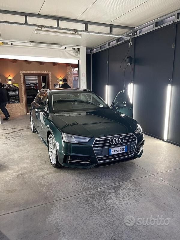 Usata Audi A4 S-Line 170 CV (125 kW) 2018 Verde Station wagon