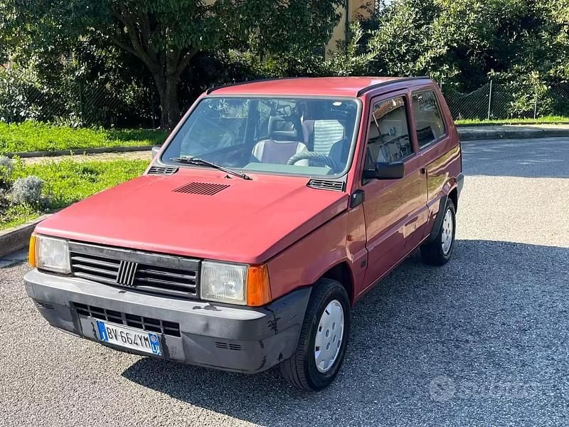 Usata Fiat Panda 2001 Rosso Berlina