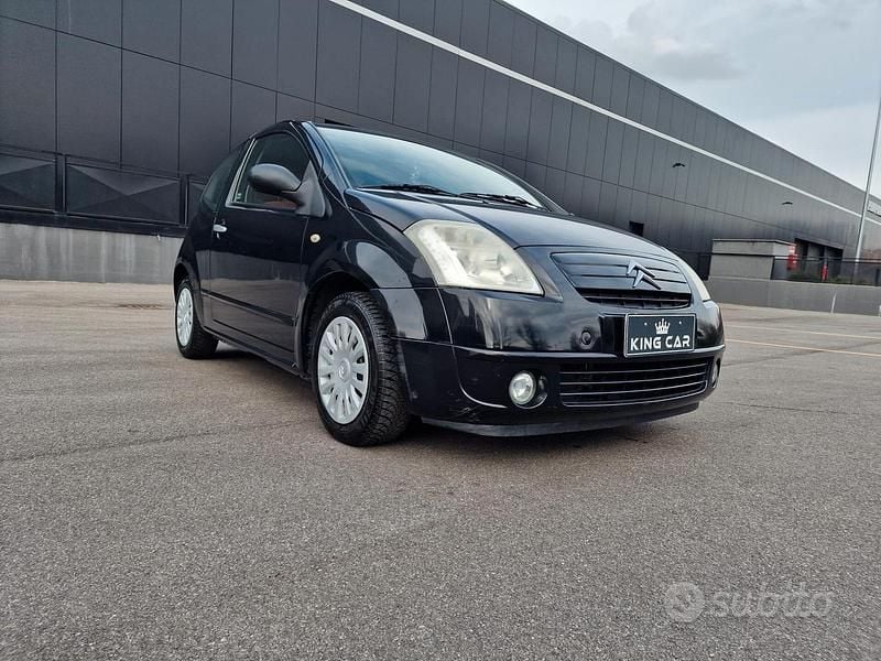 Usata Citroën C2 Exclusive 60 CV (44 kW) 2005 Nero Utilitaria