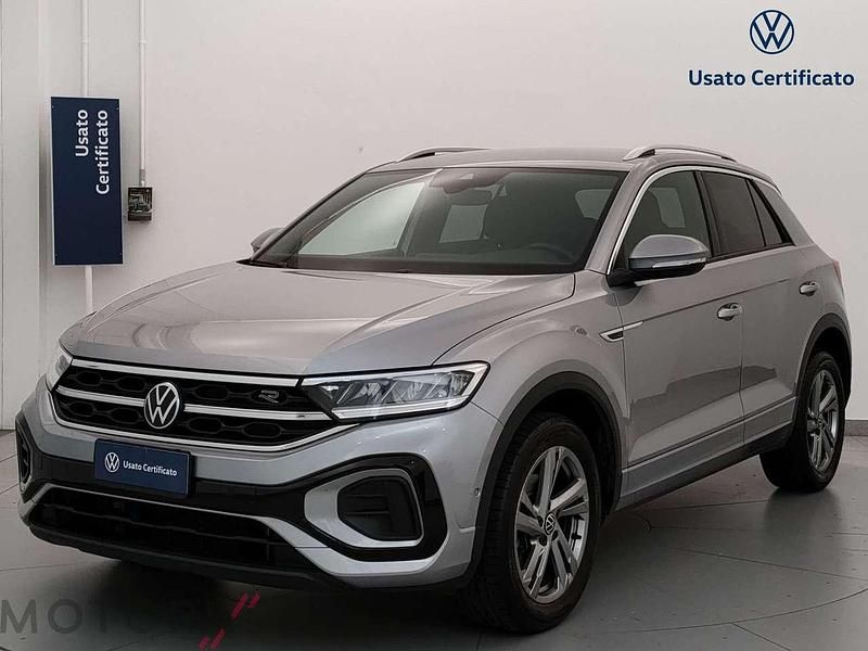 Argento Usata 2022 VW T-Roc R-line SUV | 19.900 € (Buon prezzo) - Immagine 1/4