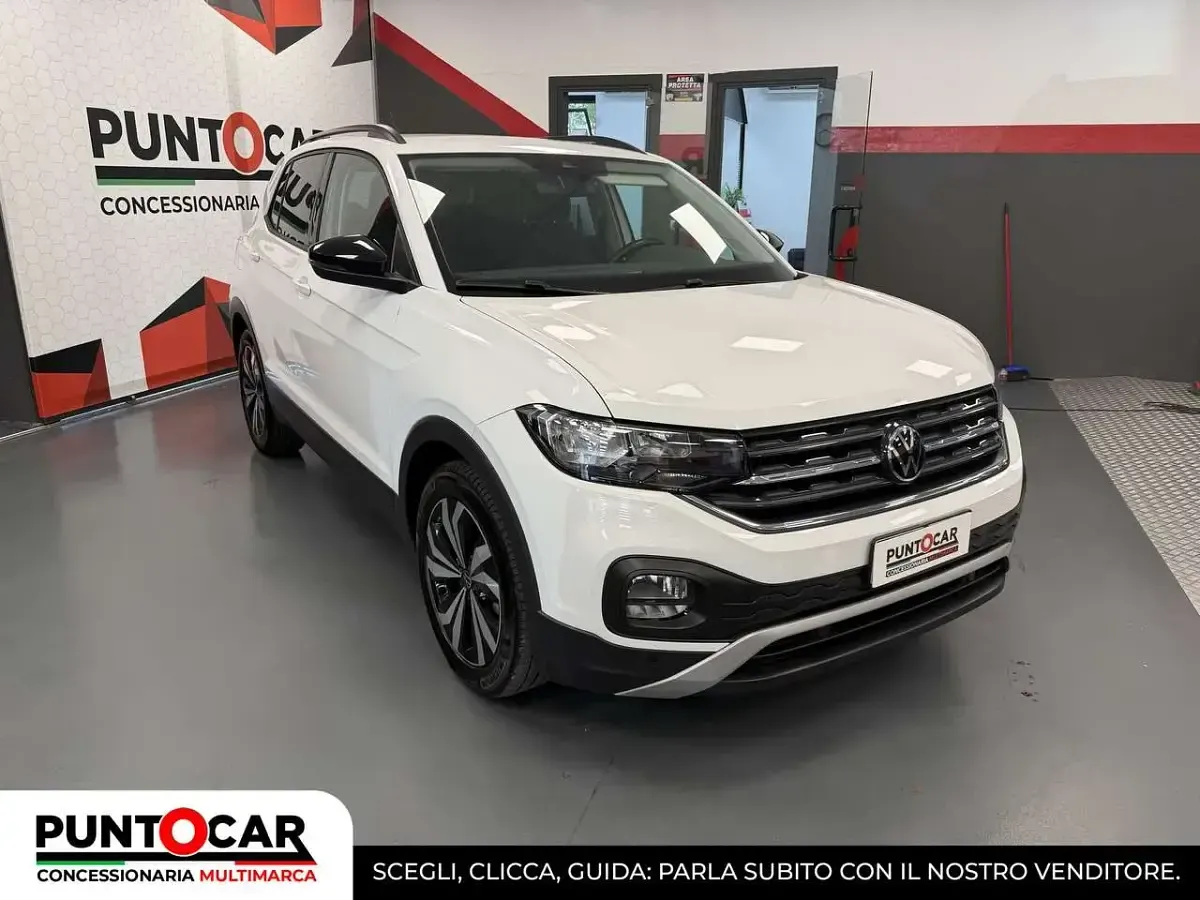 Usata VW T-Cross Style 110 CV (80 kW) 2022 Bianco SUV