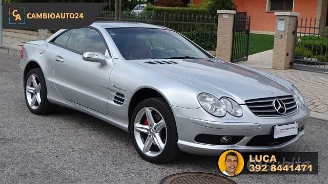 Occasion Mercedes SL500 Elegance 306 ch (225 kW) 2004 Gris Cabriolet