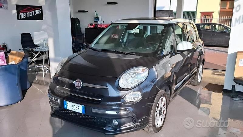 Usata Fiat 500L Lounge 95 CV (69 kW) 2018 Nero Monovolume