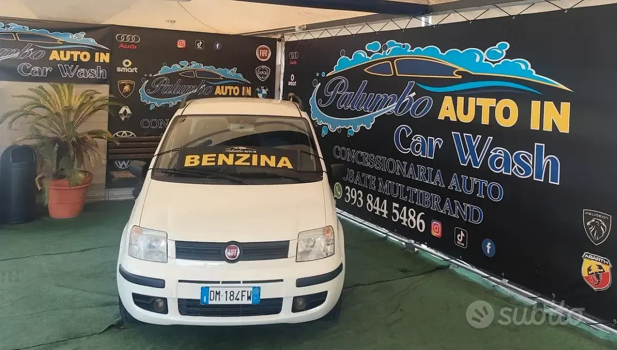 Usata Fiat Panda 60 CV (44 kW) 2008 Bianco Utilitaria