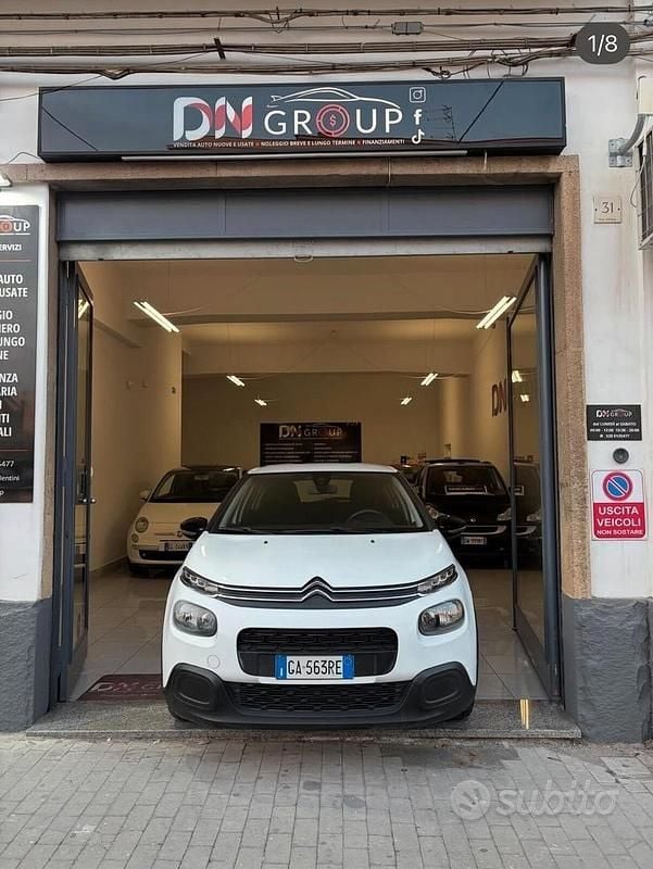 Usata Citroën C3 Shine 102 CV (75 kW) 2020 Bianco Utilitaria