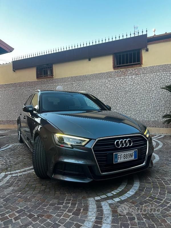 Usata Audi A3 Ambiente 110 CV (80 kW) 2016 Grigio Berlina