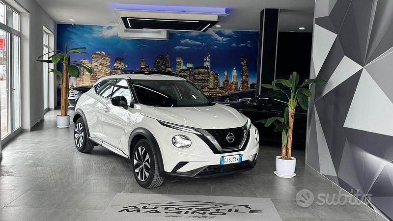 Bianco Usata 2022 Nissan Juke Acenta SUV | 11.999 € (Buon prezzo) - Immagine 1/4