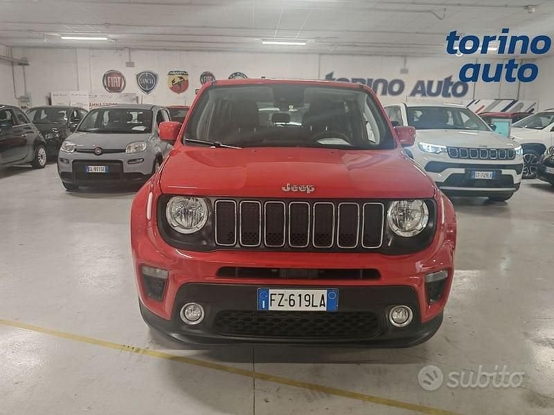 Usata Jeep Renegade Longitude 120 CV (88 kW) 2019 Rosso SUV