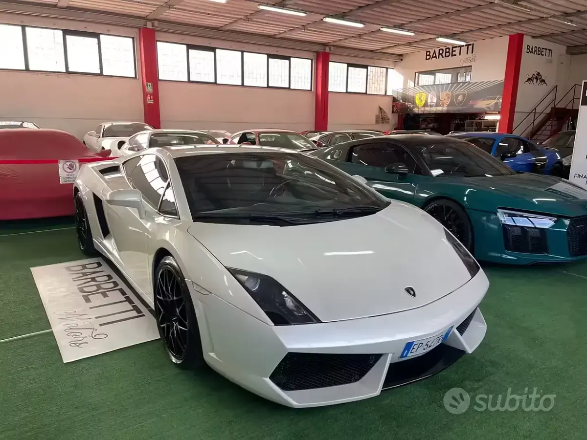 Usata Lamborghini Gallardo 560 CV (411 kW) 2009 Bianco Coupé