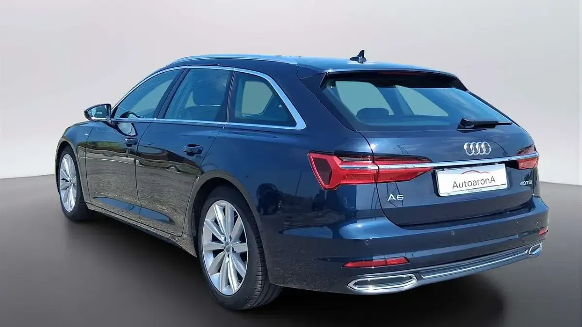 Usata Audi A6 Business 204 CV (150 kW) 2019 5u blu firmamento metallizzato Station wagon