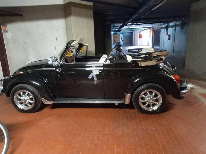 Nero Usata 1973 VW Maggiolino Karmann Cabrio | 14.000 € - Immagine 1/4