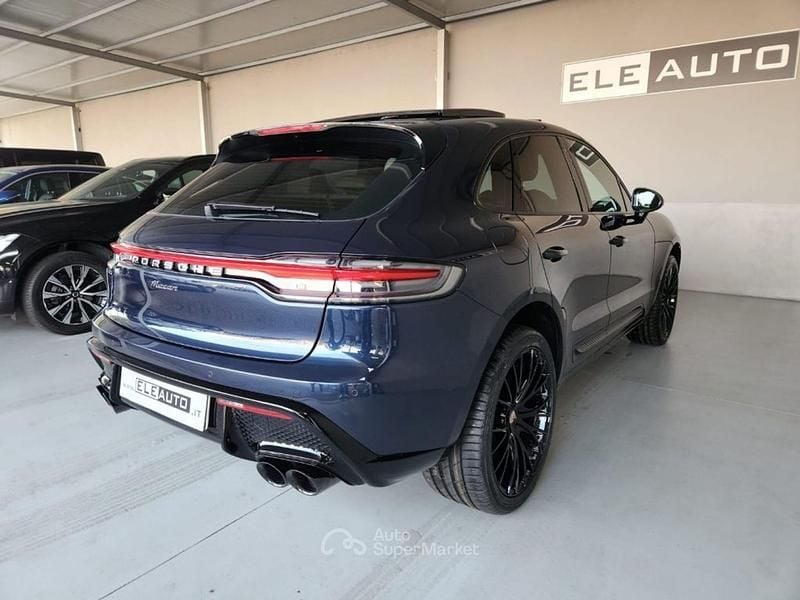 Usata Porsche Macan 265 CV (194 kW) 2021 Blu SUV