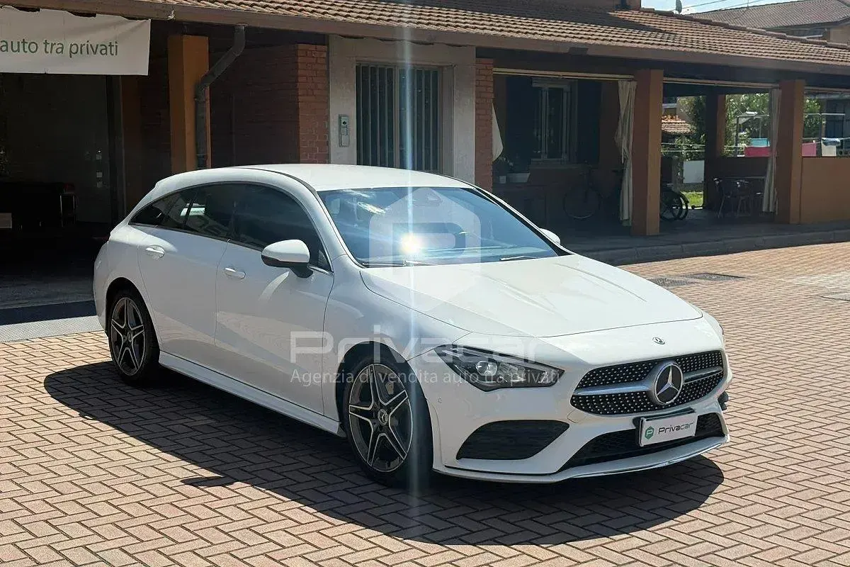 Usata Mercedes CLA200 Premium 149 CV (109 kW) 2020 Bianco Coupé