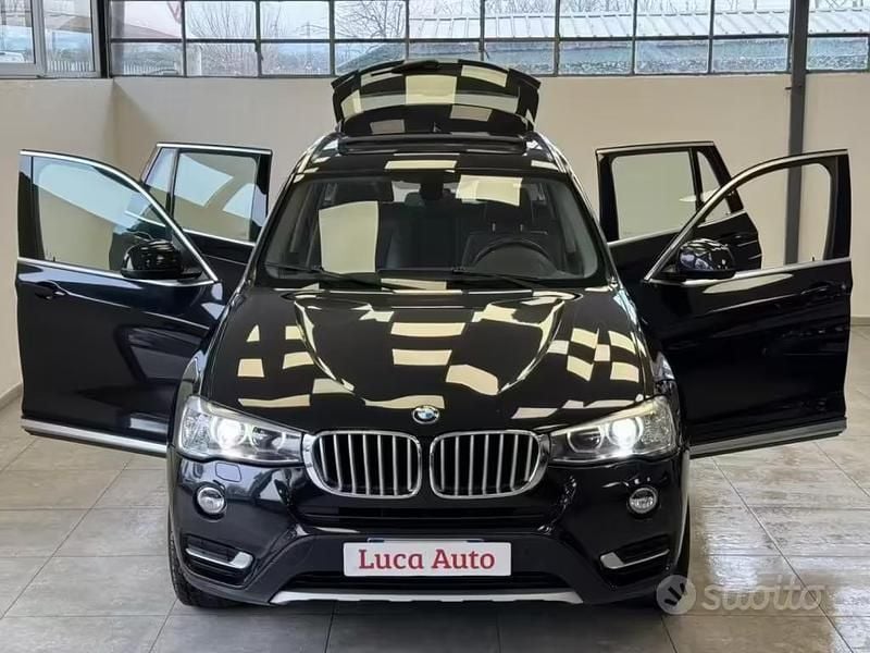 Usata BMW X3 xLine 190 CV (139 kW) 2015 Nero SUV
