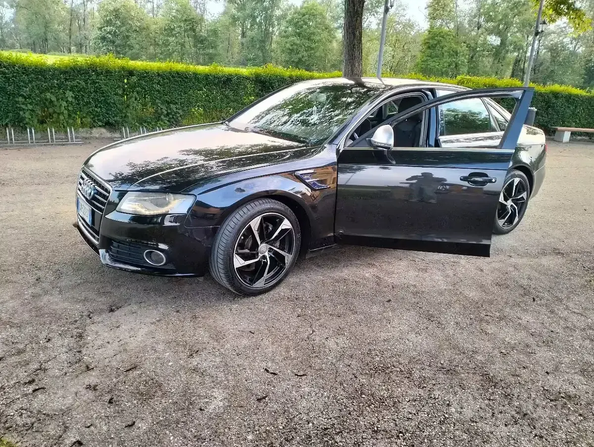 Usata Audi A4 143 CV (105 kW) 2008 Nero Berlina