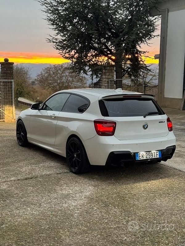 Usata BMW 125 M Sport 218 CV (160 kW) 2013 Bianco Utilitaria