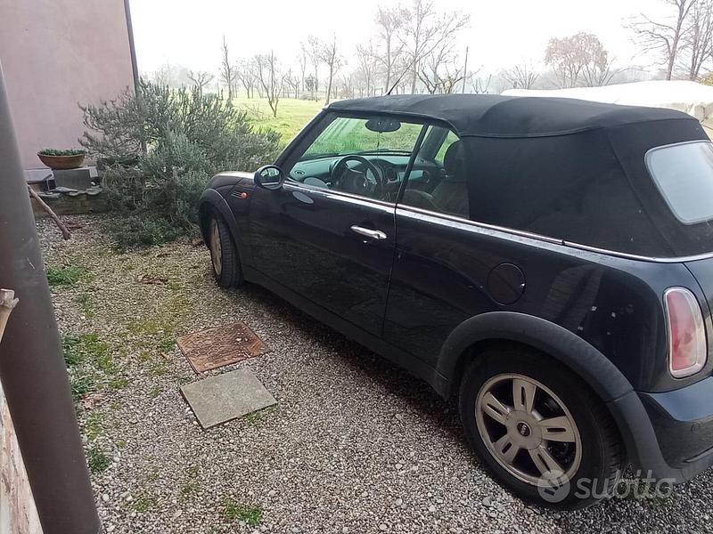Usata Mini One Cabriolet 2008 Nero Cabrio