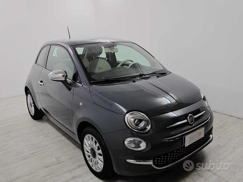 Usata Fiat 500 Lounge 69 CV (50 kW) 2017 Grigio Utilitaria