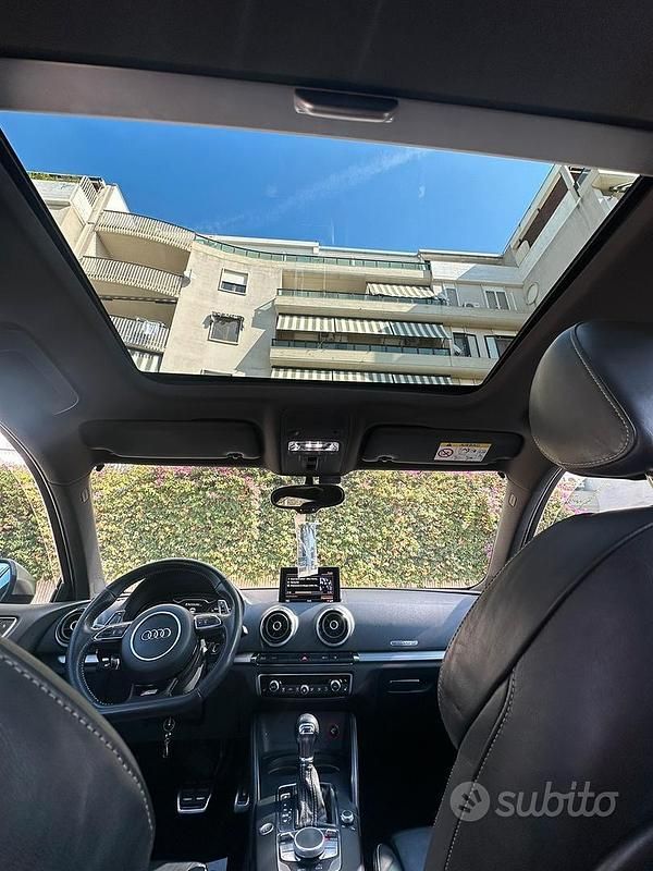 Usata Audi A3 S-Line 184 CV (135 kW) 2014 Nero Berlina