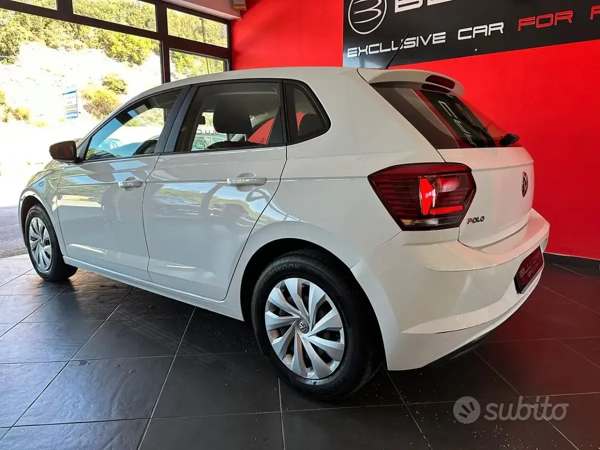 Usata VW Polo Life 65 CV (47 kW) 2018 Bianco Utilitaria