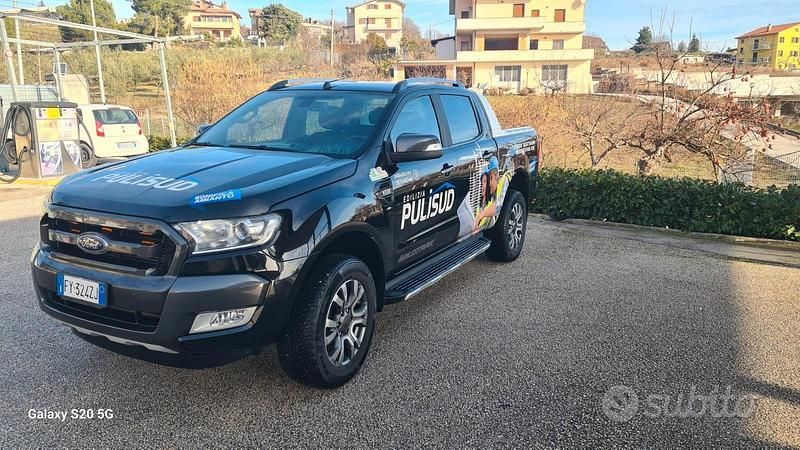 Usata Ford Ranger Limited 200 CV (147 kW) 2019 Nero Pick-up