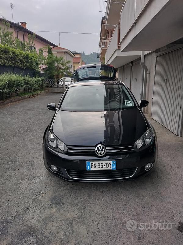 Usata VW Golf VII 2012 Nero Berlina