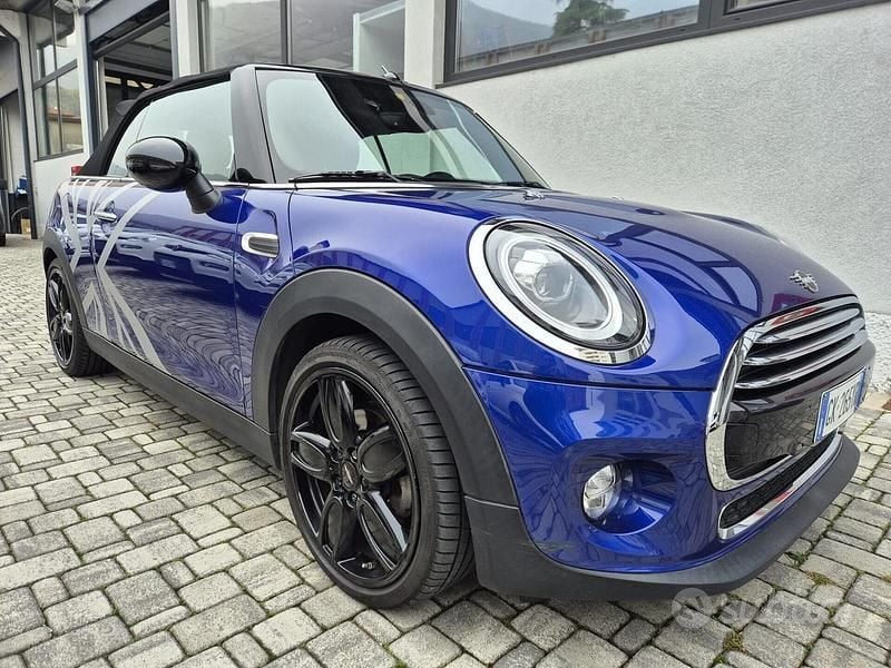 Blu/azzurro Usata 2019 Mini Cooper Cabriolet Cabrio | 18.500 € (Buon prezzo) - Immagine 1/4