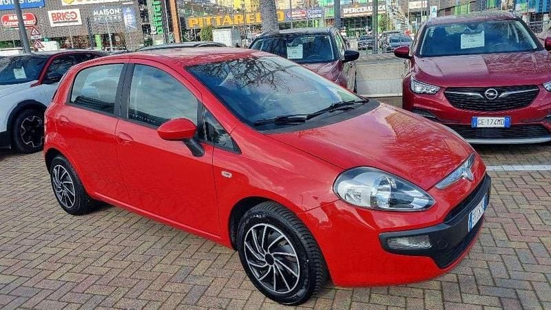 Usata Fiat Punto Evo Active 69 CV (50 kW) 2010 Rosso Utilitaria