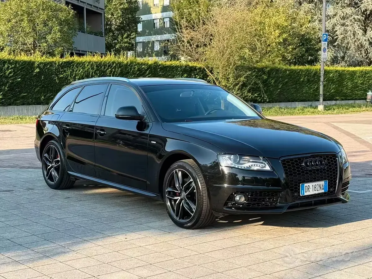 Usata Audi A4 S-Line 143 CV (105 kW) 2008 Nero Station wagon