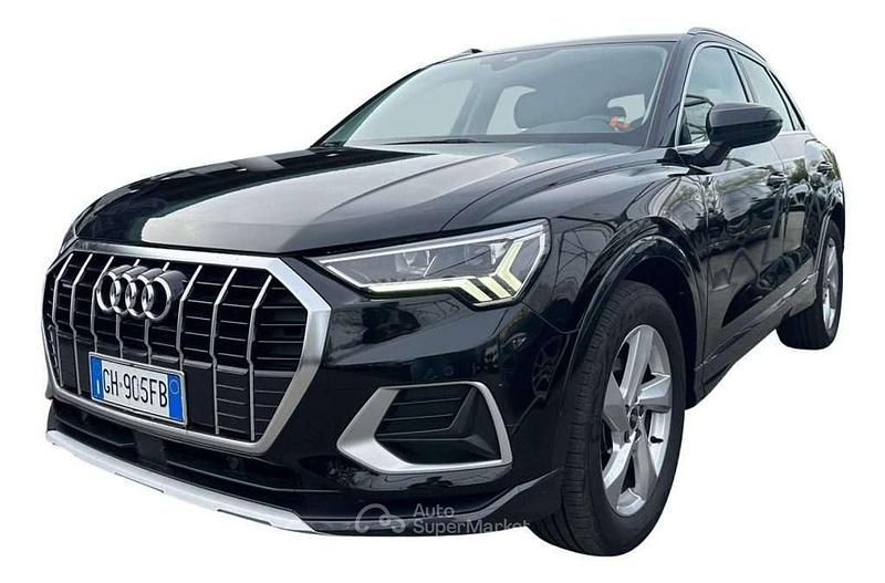 Usata Audi Q3 Advanced 150 CV (110 kW) 2021 Nero SUV