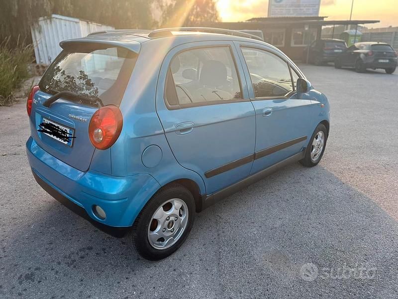 Usata Chevrolet Matiz 2008 Blu Utilitaria