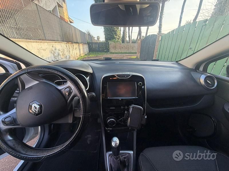 Usata Renault Clio IV 75 CV (55 kW) 2015 Bianco Berlina