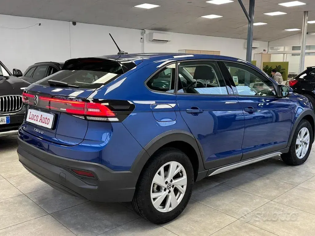 Usata VW Taigo 110 CV (80 kW) 2023 Blu SUV