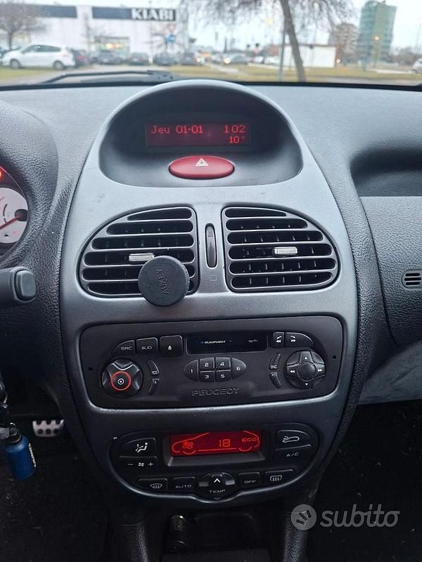 Usata Peugeot 206 GT 2000 Grigio Berlina