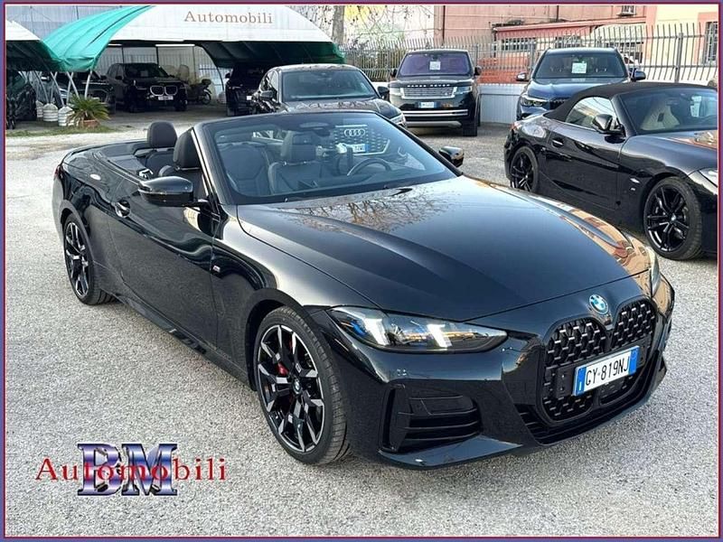 Usata BMW 420 M Sport 190 CV (139 kW) 2025 Nero Cabrio