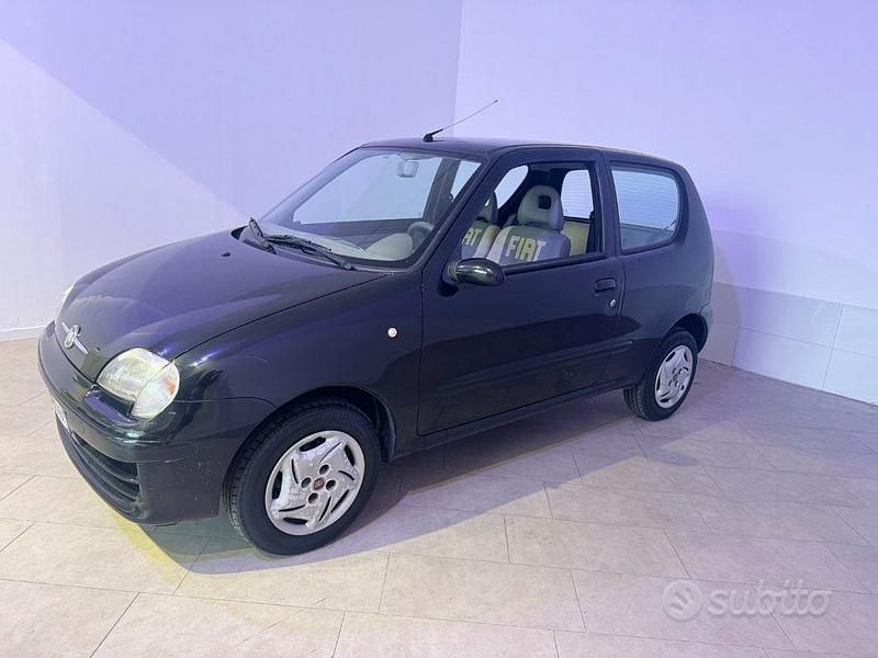 Usata Fiat Seicento Active 54 CV (39 kW) 2008 Nero Utilitaria