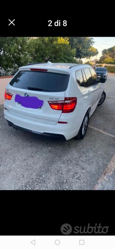 Usata BMW X3 M Sport 190 CV (139 kW) 2014 Bianco SUV