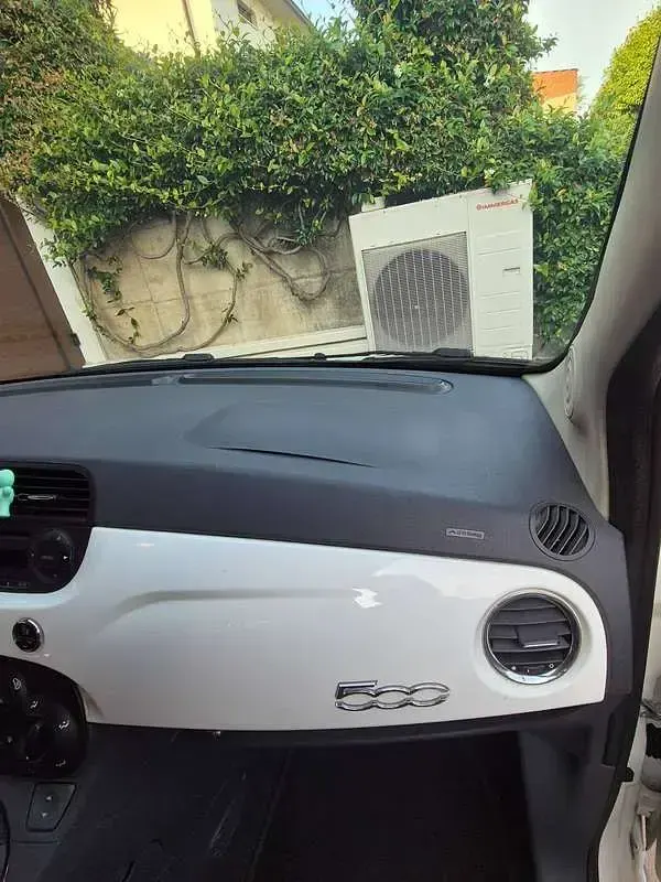 Usata Fiat 500 Pop 69 CV (50 kW) 2009 Bianco Cabrio