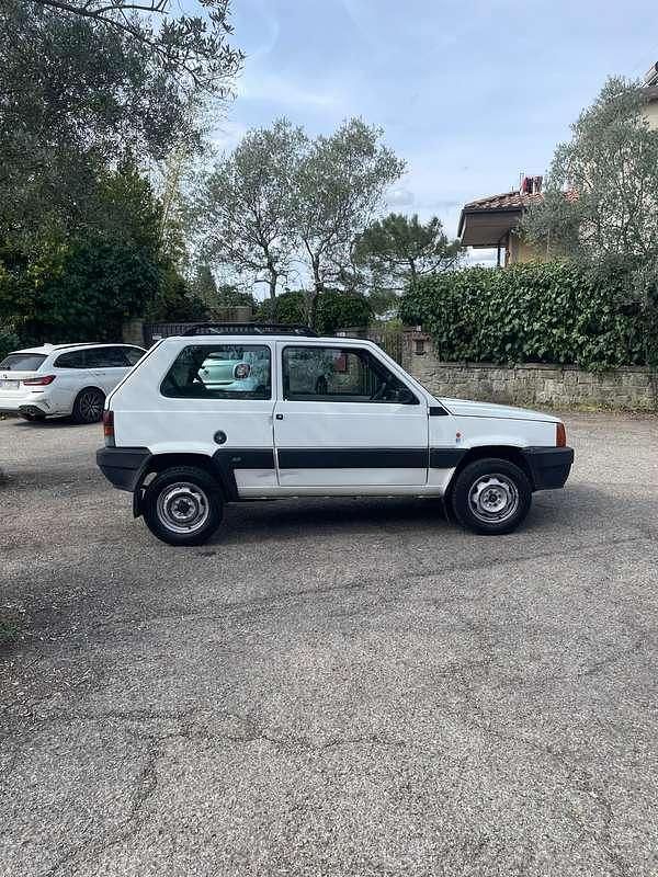Usata Fiat Panda 4x4 Trekking 54 CV (39 kW) 2001 Bianco Utilitaria
